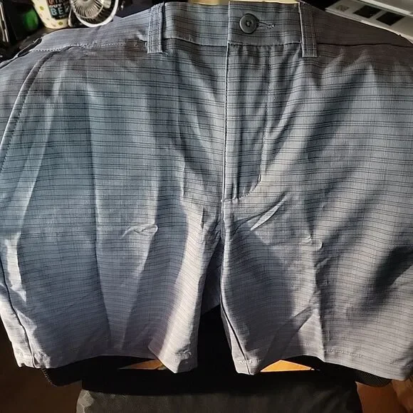 PGA TOUR Men's Active Gripper Waistband Shorts Tradewinds Gray Size 30 NEW 8" - Picture 11 of 11